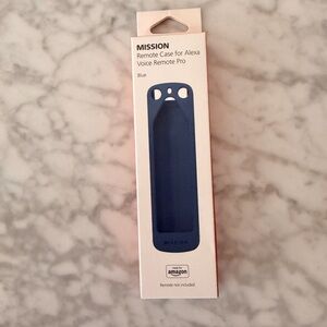 MISSION Blue Remote Case for Alexa Voice Remote Pro BNIB